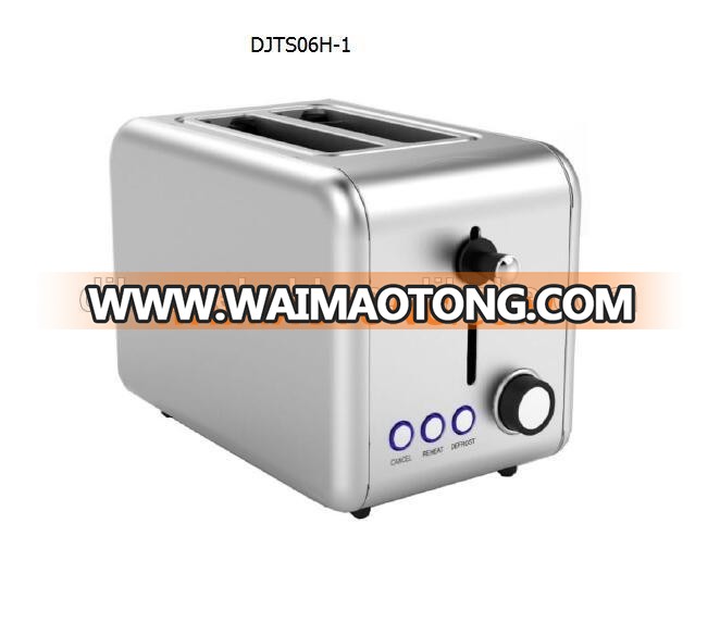 2 slice toaster colorful 850W 2 slots removable crumb tray bread toaster K5431